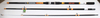 Glass Fiber 3 Sections Spinning Surf Casting Fishing Rod Pole