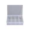Transparent Compartment Plastic Storage Box
