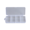 Plastic Rectangular Crystal Clear Storage Box Collection Container Collection