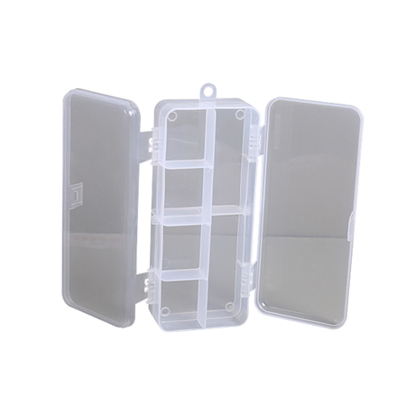 Adjustable Transparent Plastic Tool Box Storage Box Pill Storage Box