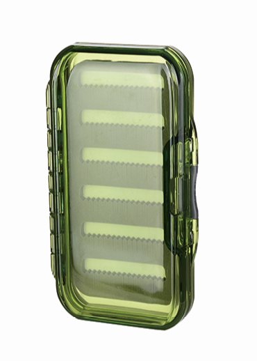 Plastic Transparent Fly Magnetic Foam Design Inserted Into Fly Fishing Box