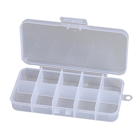 Transparent Plastic Containers Are Suitable for Small Parts Such as Fishing Lures