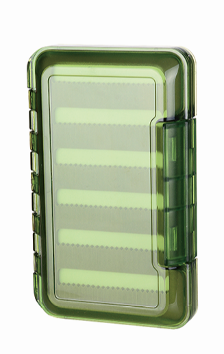 Foam Insertion Design Fly Plastic Transparent Fly Fishing Box