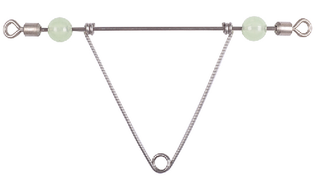 Fishing Arm Balance Triangle with Pearl Beads