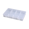 Adjustable Transparent Plastic Housing Storage Box