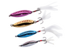 1PCS Blade Fishing Lures with Treble Hooks Metal Spoons
