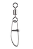 Rolling Swivel with Insurance Snap Fishing Swivels