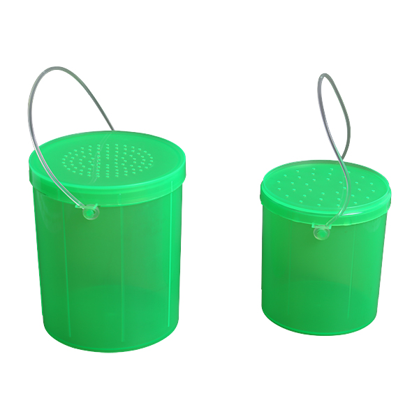 Transparent Plastic Live Bait Container Fishing Gear Storage Box