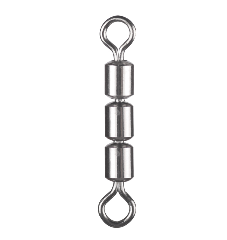 Fishing Connector Swivel High Speed Treble Rolling Swivels