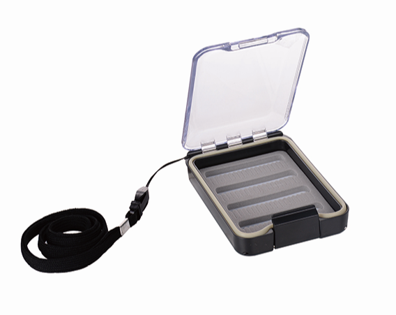 Foam Insertion Design Transparent Flyfishing Box