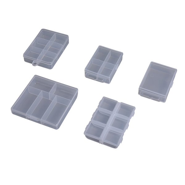 Transparent Plastic Shell Series Small Accessories Fishing Gear Storage Box