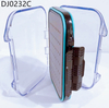 1PC Transparent Waterproof ABS Fly Fishing Box 10.6*7.6*3.6cm