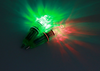 1PC Green&Transparen 17cm Deep Drop Underwater Lure Bass Attractive LED Fishing Light